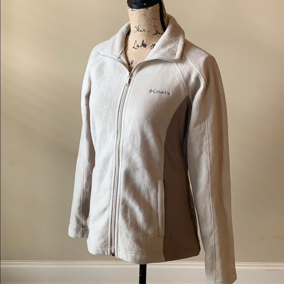 Columbia Tan and Beige Zip-up Jacket - Picture 2 of 8